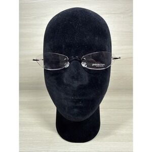 NEW PRODESIGN DANISH HERITAGE 8100 C.3832 Frameless Eyeglasses 48-19 Maroon